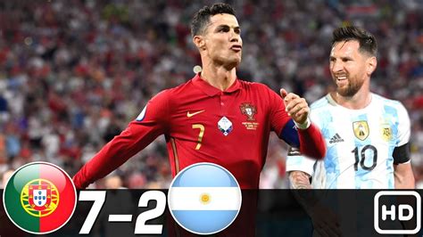 portugal vs argentina score 2022